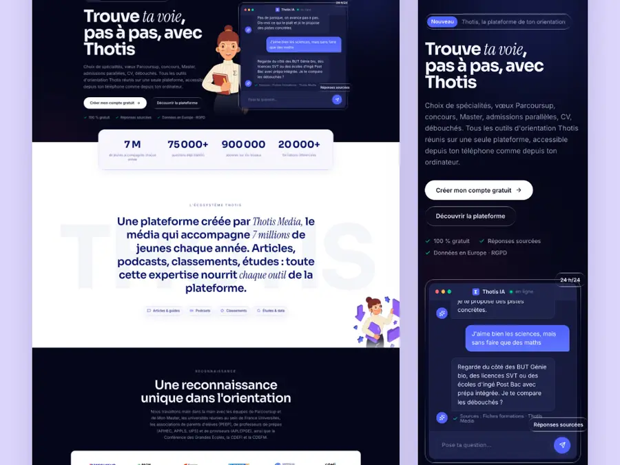 Aperçu du projet Thotis
